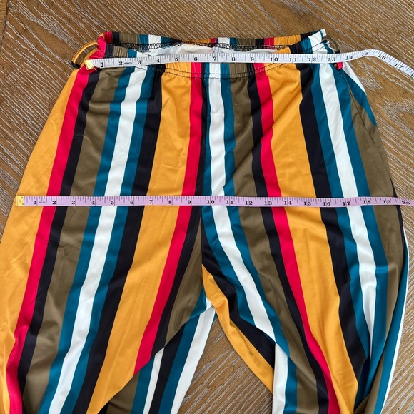 *Wide Leg Striped Pants|Size XL - Picture 6 of 6